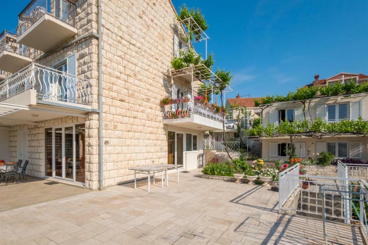 Villa Adria Mlini Buitenkant foto